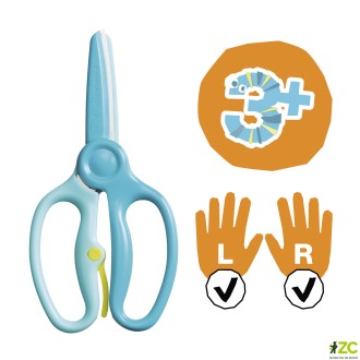 Nůžky trénovací tyrkysové (3+) 1064068 - Fiskars
