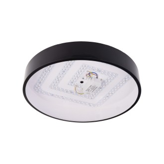 T-led LED svítidlo RENDO 48W CCT kulaté černé stropní Varianta: LED svítidlo RENDO 48W CCT kulaté černé stropní