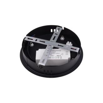 T-led LED svítidlo ZULU 32W CCT kulaté černé závěsné Varianta: LED svítidlo ZULU 32W CCT kulaté černé závěsné