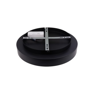 T-led SMART Tuya LED svítidlo ZULU 48W CCT kulaté černé Varianta: SMART Tuya LED svítidlo ZULU 48W CCT kulaté černé