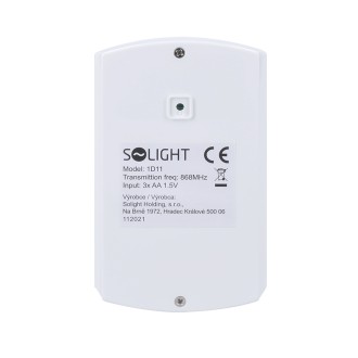 Solight GSM alarm, pohybový senzor, dálk. ovl., bílý