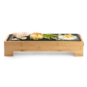 Stolní elektrický gril Plancha - Bamboo Style - DOMO DO9270G