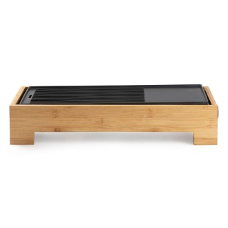 Stolní elektrický gril Plancha - Bamboo Style - DOMO DO9270G