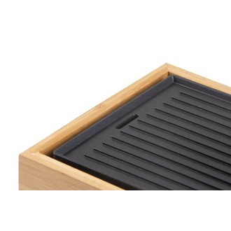 Stolní elektrický gril Plancha - Bamboo Style - DOMO DO9270G