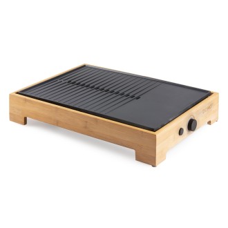 Stolní elektrický gril Plancha - Bamboo Style - DOMO DO9271G