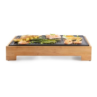 Stolní elektrický gril Plancha - Bamboo Style - DOMO DO9271G