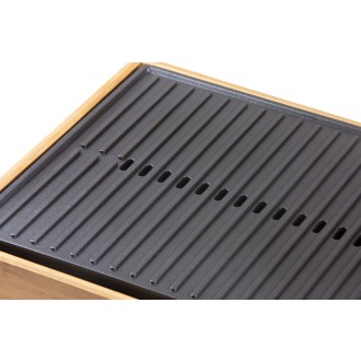 Stolní elektrický gril Plancha - Bamboo Style - DOMO DO9271G