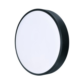 Solight LED stropní osvětlení LECCE, 3CCT, 36W, 2100lm, 30cm, 3000/4000/6000K, černá