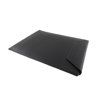 DeTech HP Kožené pouzdro na notebook 13.5", černá