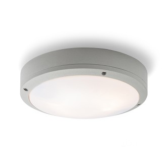 Rendl - SONNY stropní antracitová 230V LED E27 2x15W IP54 Barva: Šedá