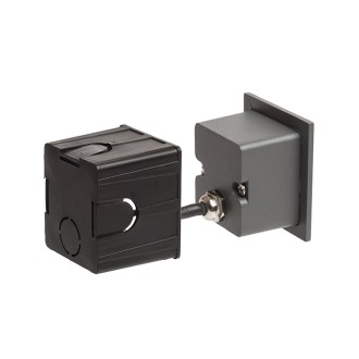 Rendl - TESS SQ zápustná bílá 230V LED 3W IP54 3000K Barva: Šedá