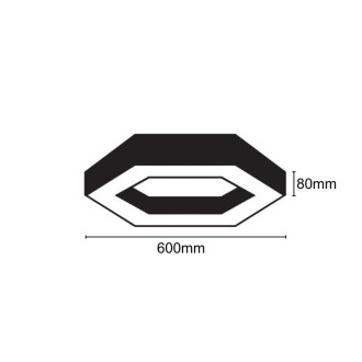 NEDES LED svítidlo 28W / 4000K - LCL7621