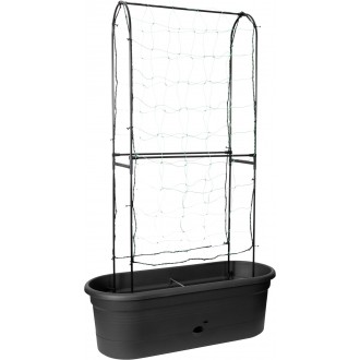 Truhlík Green Basics Veggie Wall - living black 80 cm