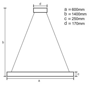 NEDES LED svítidlo + dálkový ovladač 80W - J6342/C