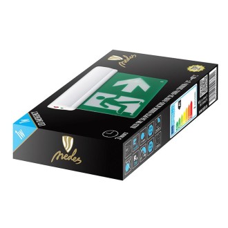NEDES LED nouzové svítidlo 1W / 3h / IP20 - LEL201