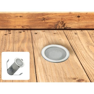 NEDES LED podlahové svítidlo 0,4W / IP67 FL101 / 4000K - LFL120