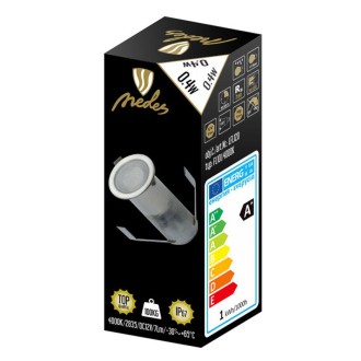 NEDES LED podlahové svítidlo 0,4W / IP67 FL101 / 4000K - LFL120