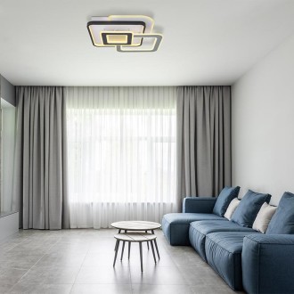 NEDES LED stropní svítidlo s dálkovým ovladačem 105W - J1339/W