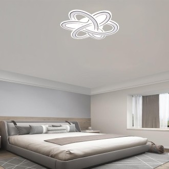 NEDES LED stropní svítidlo s dálkovým ovladačem 130W - J1330/W