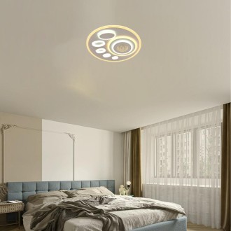 NEDES LED stropní svítidlo s dálkovým ovladačem 95W - J1354/W