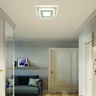 NEDES LED stropní lampa s dálkovým ovladačem 30W - J1346/W