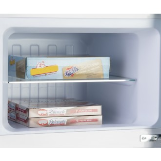 Retro lednice s mrazákem nahoře - krémová - PRIMO PR167RKC