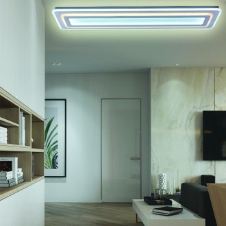 NEDES LED stropní lampa s dálkovým ovladačem 170W - J1343/W
