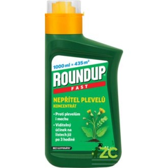 Roundup Fast / bez glyfosátu - 1 l koncentrát EVERGREEN