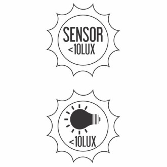 NEDES LED pouliční svítidlo se senzorem 50W / 4000K - LSL322HS