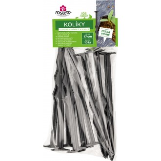Kolík k upevňování folií Rosteto - stromeček 17 cm (sada 10 ks)