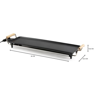 Rodinný gril Teppanyaki - Wood Look - DOMO DO8312TP