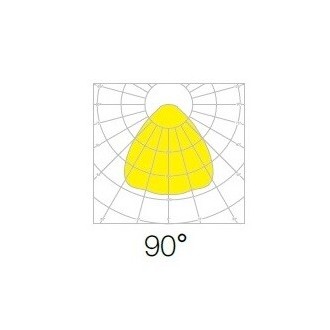 T-led - Lištové LED svítidlo TRITO LT150B 90° 66W černé Varianta: Teplá bílá