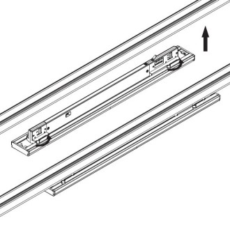 T-led - Lištové LED svítidlo TRITO LT150B 90° 66W černé Varianta: Teplá bílá