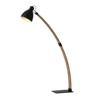 NEDES Designová stojací lampa z masivního dřeva E27 / 60W - WRE162