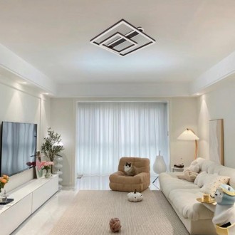 NEDES LED stropní svítidlo s dálkovým ovladačem 95W - J3367/BR