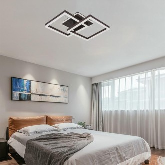 NEDES LED stropní svítidlo s dálkovým ovladačem 80W - J3366/BR