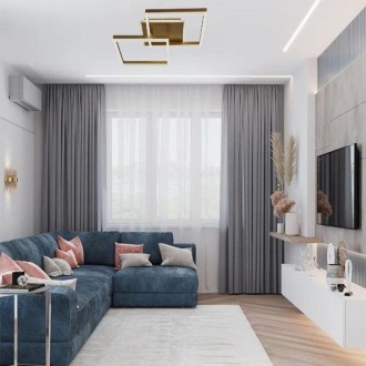 NEDES LED stropní svítidlo s dálkovým ovladačem 80W - J3366/G