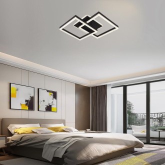 NEDES LED stropní svítidlo s dálkovým ovladačem 80W - J3366/B