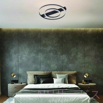 NEDES LED stropní svítidlo s dálkovým ovladačem 60W - J3364/B