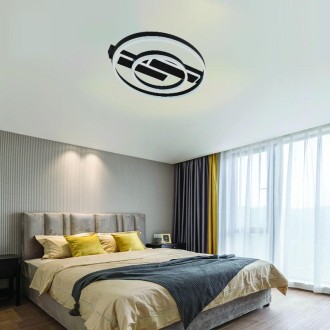 NEDES LED stropní svítidlo s dálkovým ovladačem 80W - J3363/B