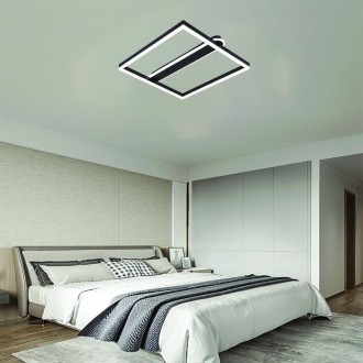 NEDES LED stropní svítidlo s dálkovým ovladačem 60W - J3361/B