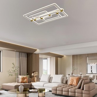 NEDES LED stropní svítidlo s dálkovým ovladačem 280W - J3343/W