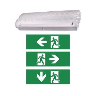 T-led - LED nouzové svítidlo EML3W Varianta: Studená bílá