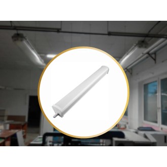 NEDES LED prachotěsné nouzové svítidlo 40W / 5W / IP65 / 1200 / 4000K / E - LNL324/3E