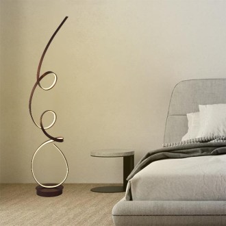 NEDES - LED designová stojací lampa 80W - JF2301/BR