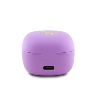 Guess 4G Logo Mini TWS Bezdrátová Sluchátka - růžová