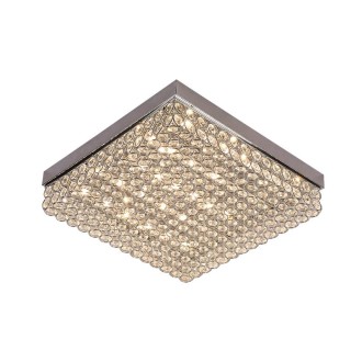NEDES - LED stropní luxusní svítidlo s dálkovým ovladačem 55W - J2305/CH