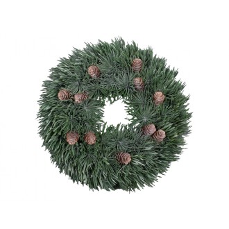 Věneček VÁNOCE s šiškami d30cm