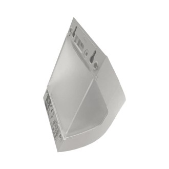 NEDES - LED nástěnné solární svítidlo 3W / 3000K / 4000K - LS125 bílé