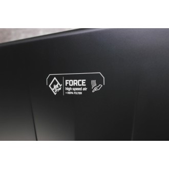 Jet Dryer FORCE Černý ABS plast